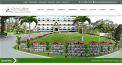 Desktop Screenshot of christcollegekattappana.com